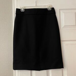 J. Crew black pencil skirt
